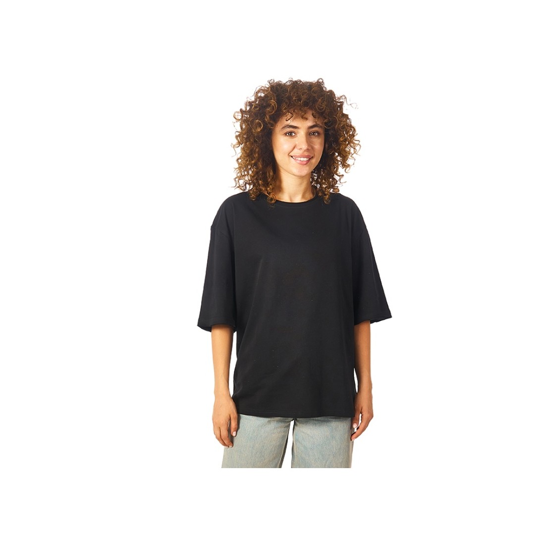 Футболка оверсайз «Liyon» унисекс, черный