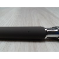 Ручка металлическая soft-touch шариковая со стилусом «Sway», серый/серебристый (P)