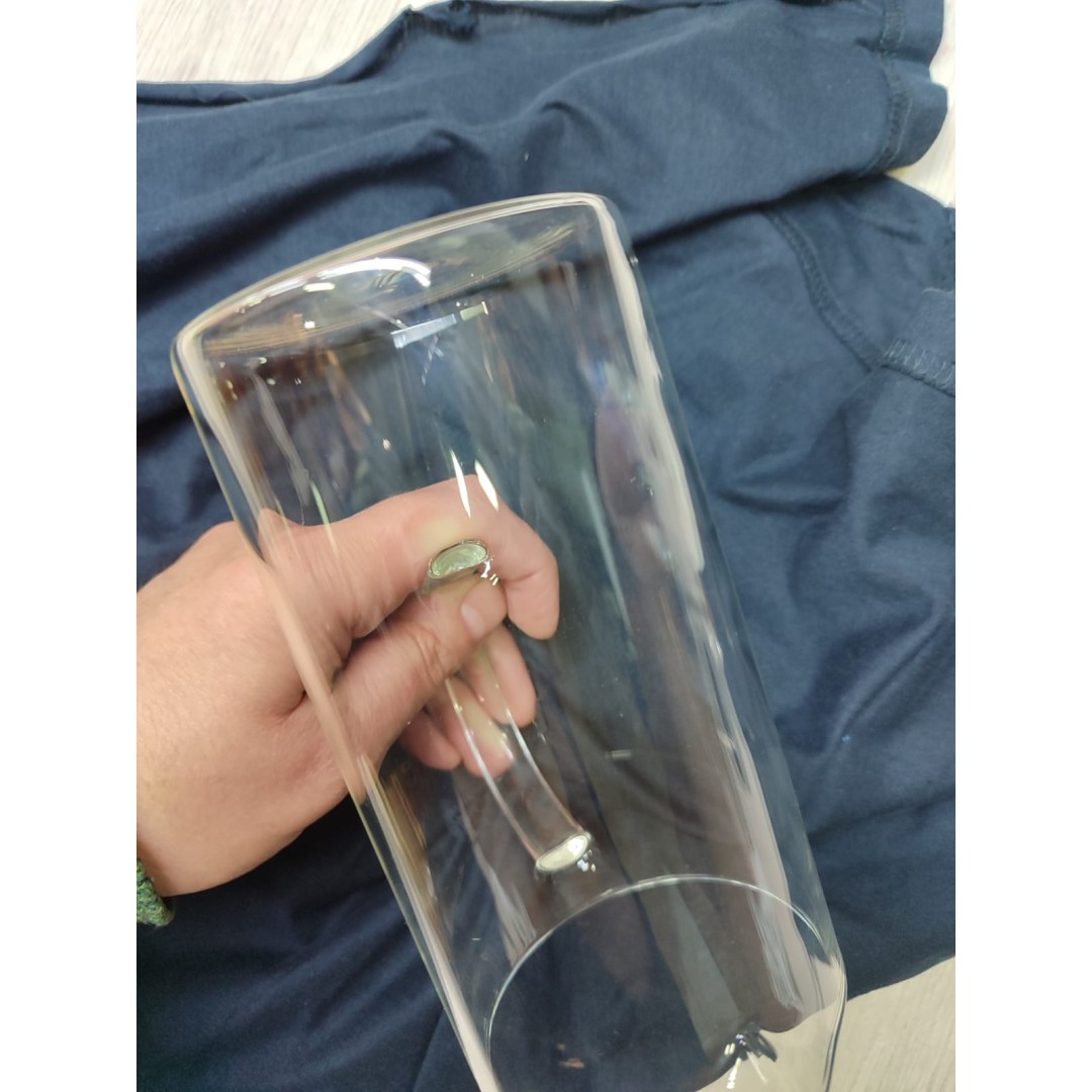 Стеклянный заварочный чайник "Gunfu", 600 мл (Р)