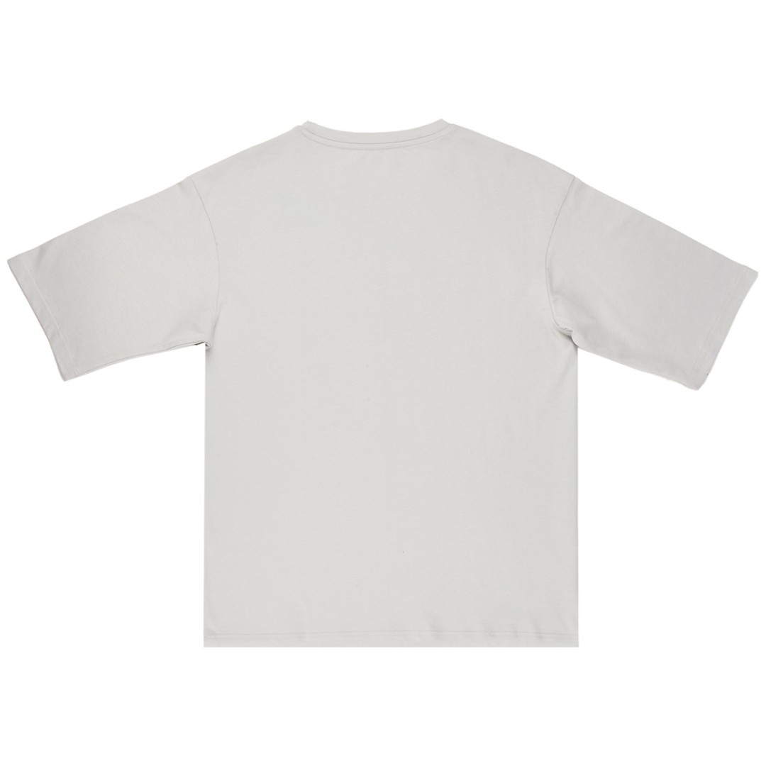 Футболка Berlin к/р оверсайз, 100% хлопок, 180гр, жемчужный