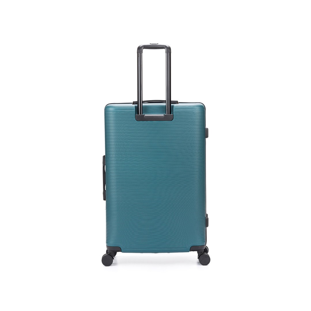 Чемодан TORBER Onego, зелёный, ABS-пластик, 79,5 х 51 х 29 см, 103 л