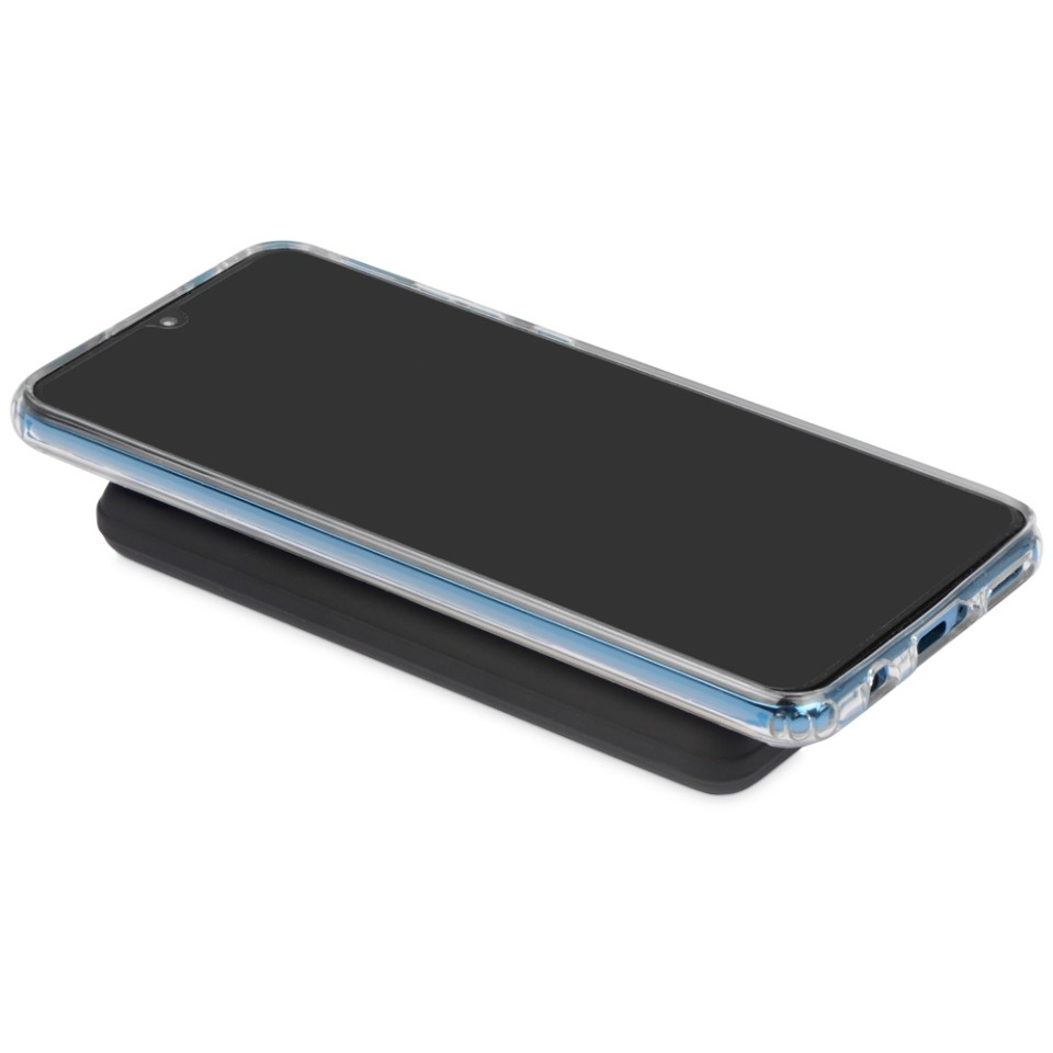 Портативное беспроводное зарядное устройство «Airbank», 10000 mAh,  черный