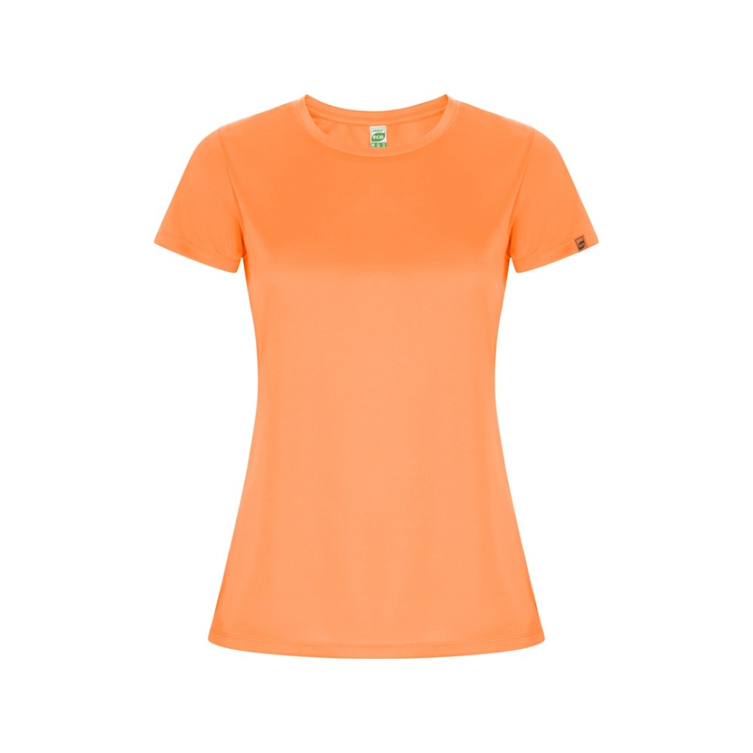 Футболка "Imola" женская, неоновый оранжевый