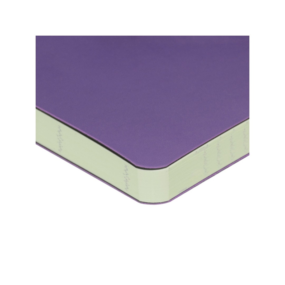 Ежедневник А5 недатированный «Megapolis Velvet Flex», светло-фиолетовый