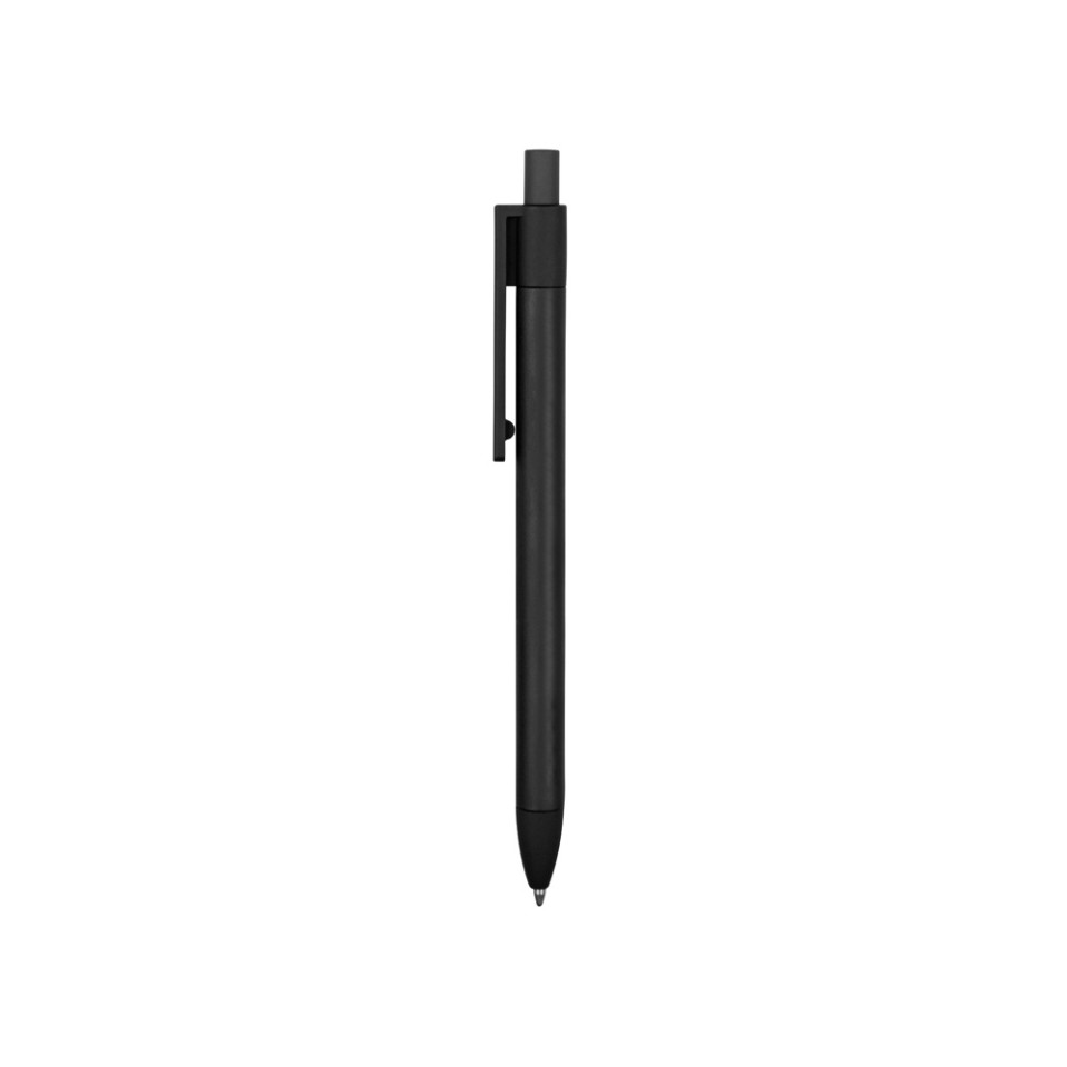 Ручка металлическая soft-touch шариковая «Haptic», черный