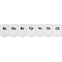 Футляр для мелочей "One week", прозрачный