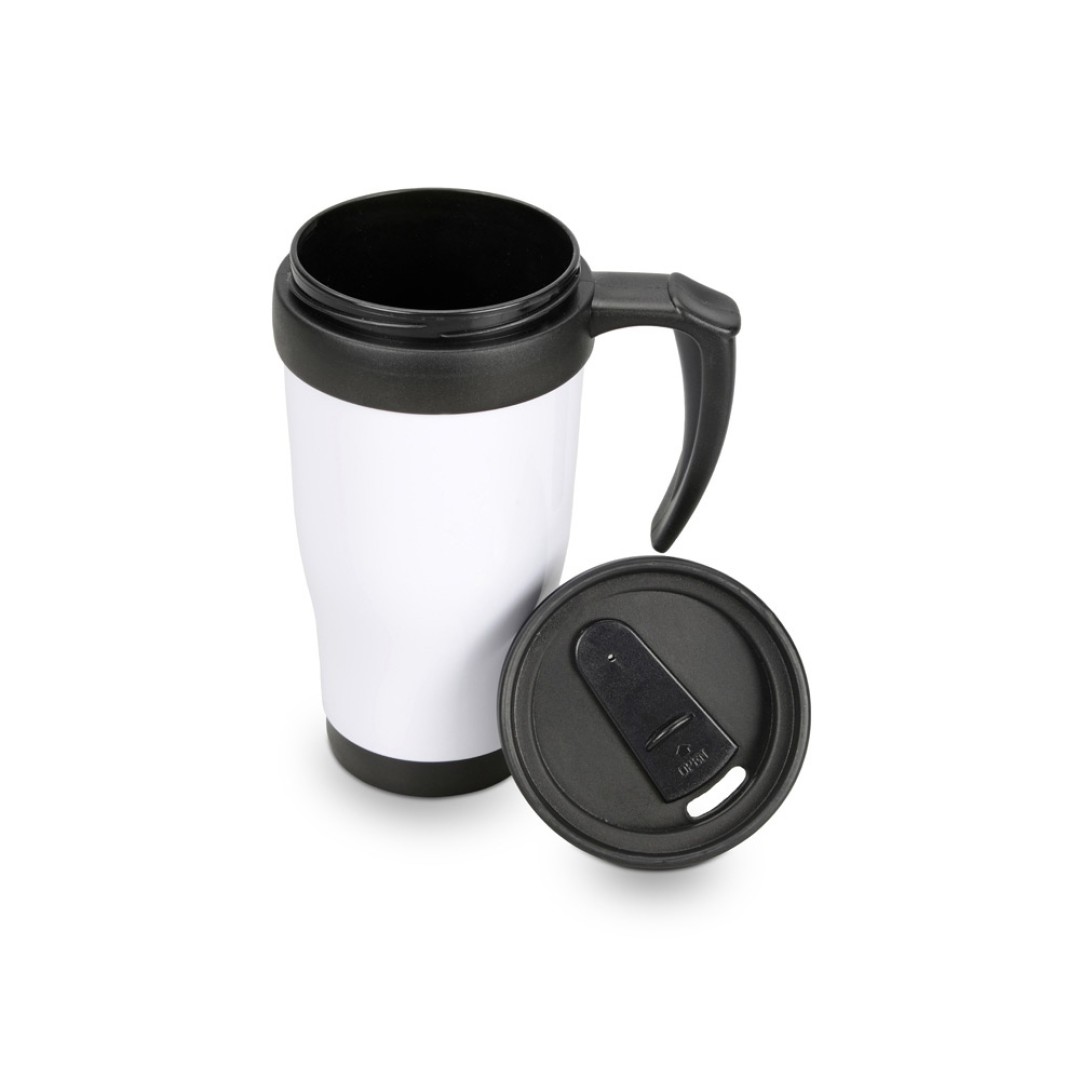 Кружка с термоизоляцией "Silence" 350мл, белый