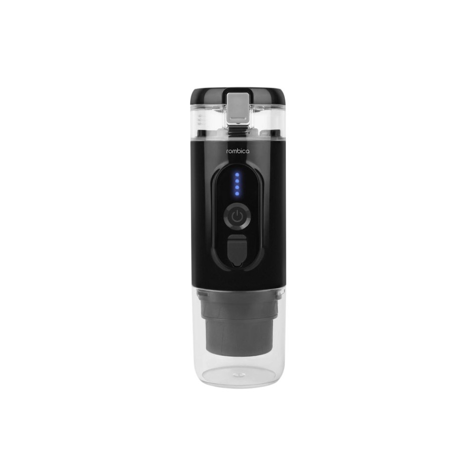 Портативная кофемашина Rombica Barista 2 Black с логотипом Rombica