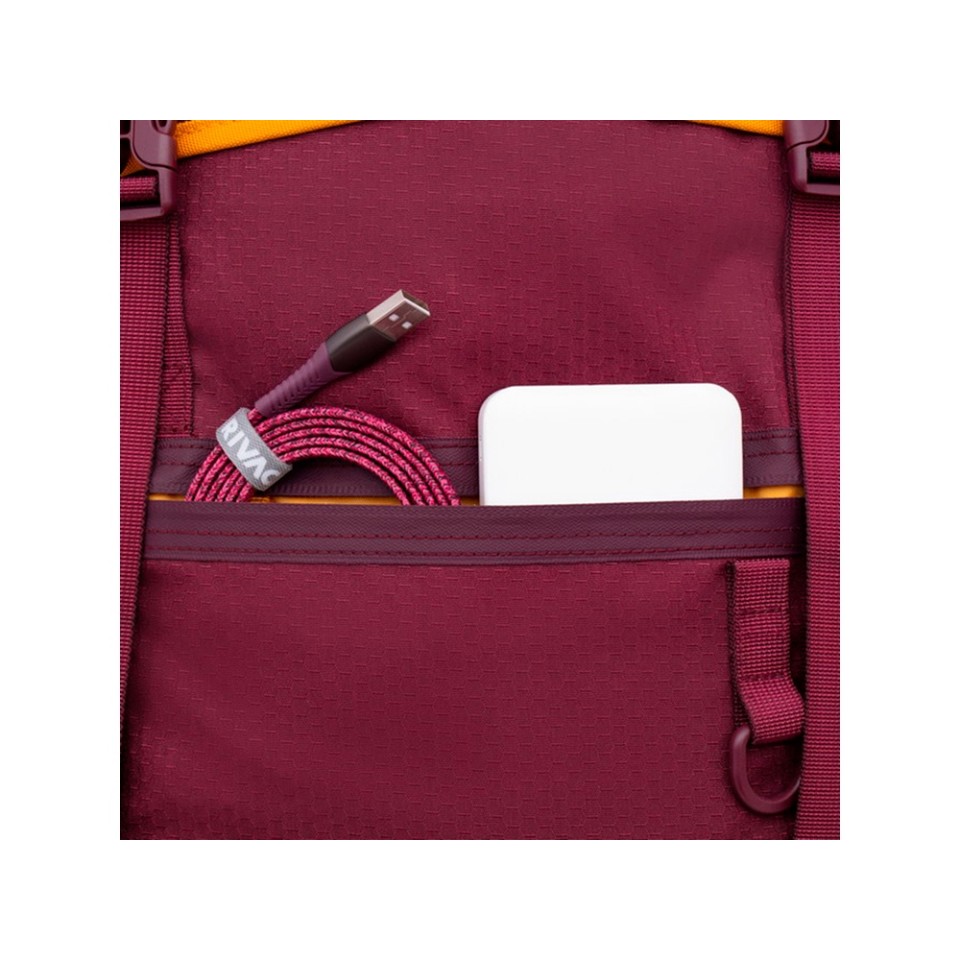 RIVACASE 5361 burgundy red рюкзак для ноутбука 17.3", 30л / 4