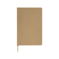 Блокнот из крафта и каменной бумаги А5 "Fleekstone", твердая обложка, крафтовый