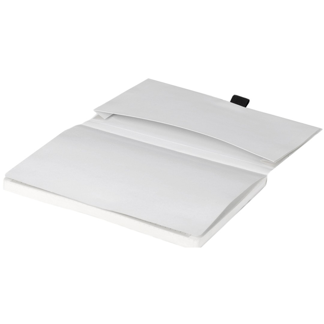 Блокнот из моющегося крафта и каменной бумаги А5 "Fleekstone", гибкая обложка, черный