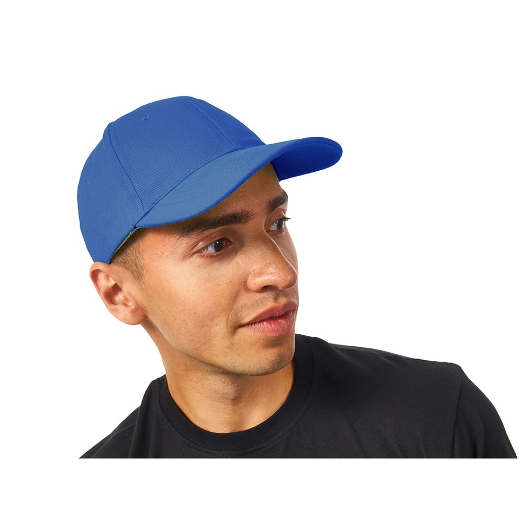 Бейсболка "Detroit" 6-ти панельная, классический синий