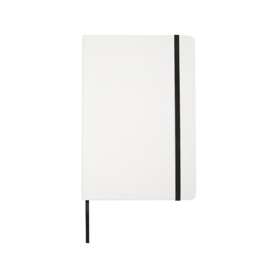 Holm блокнот формата А5 из каменной бумаги с линованными страницами - Белый