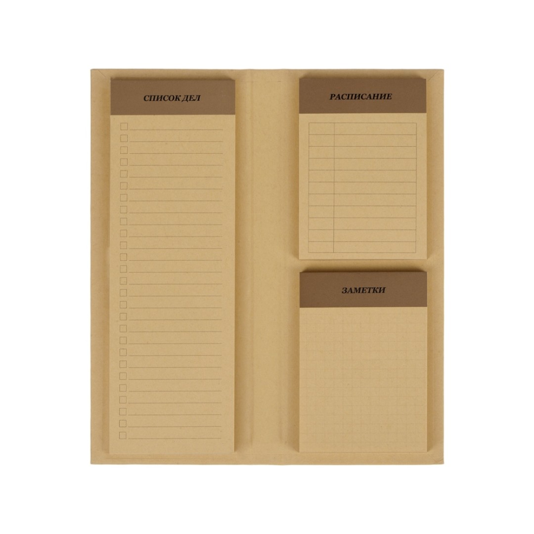 Планер с отрывными листами "Write & Plan", натуральный