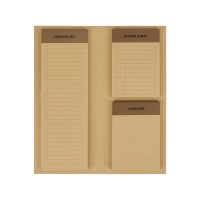 Планер с отрывными листами "Write & Plan", натуральный