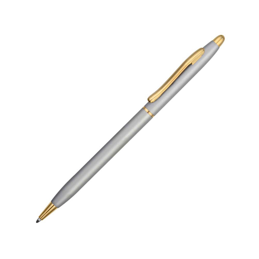 Ручка шариковая «Женева» серебристая