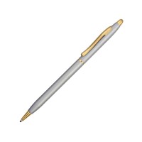 Ручка шариковая «Женева» серебристая