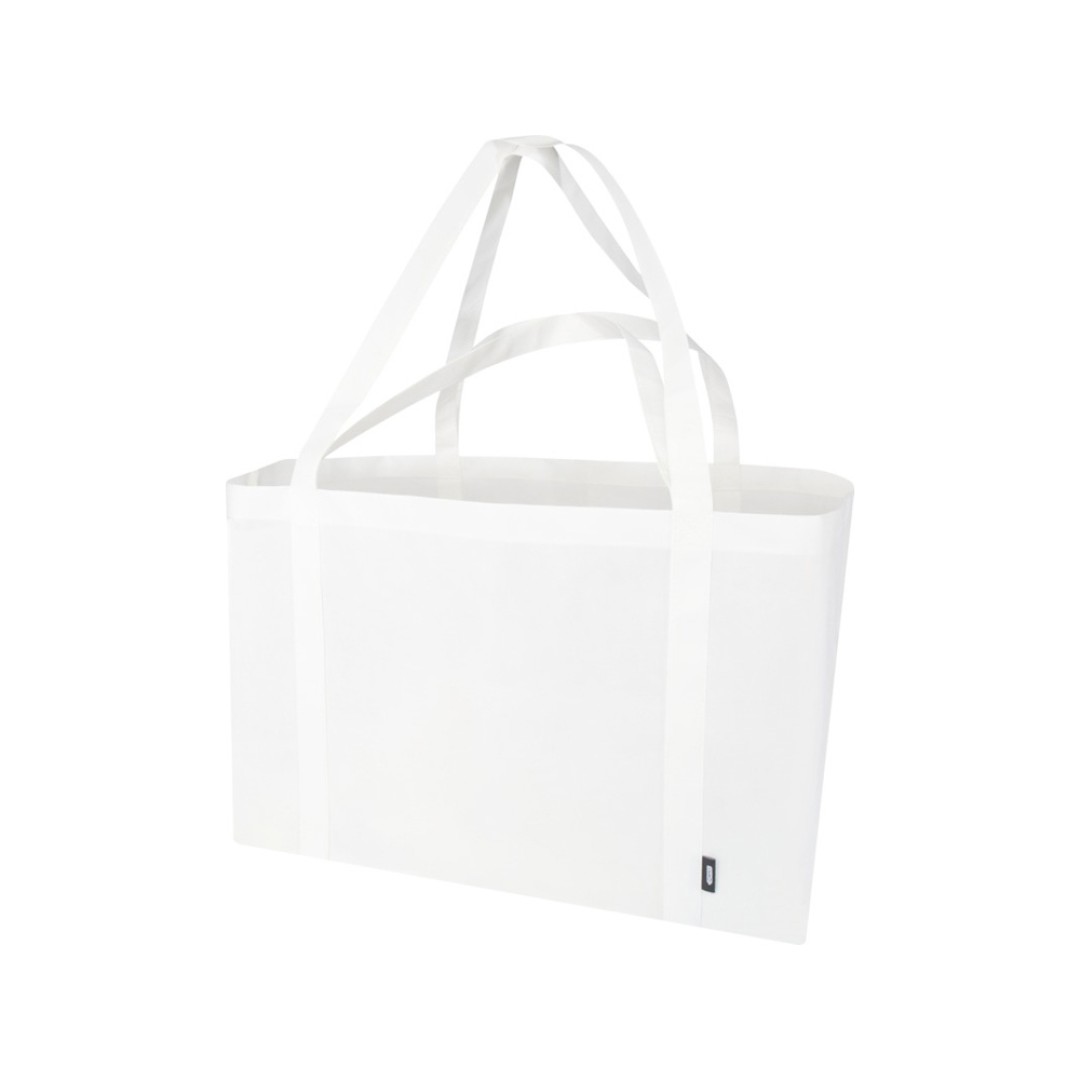 Jumbo эко-сумка очень большого размера из нетканого материала, объемом 65 л, белый