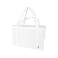 Jumbo эко-сумка очень большого размера из нетканого материала, объемом 65 л, белый