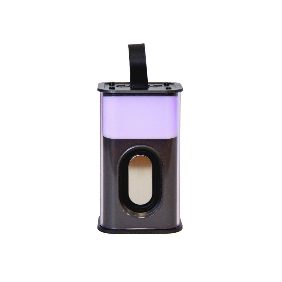 Колонка с RGB подсветкой "Sona", черный
