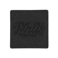 ПАТЧ КВАДРАТ nubuk (чёрный) 5,5 х 5,5 см