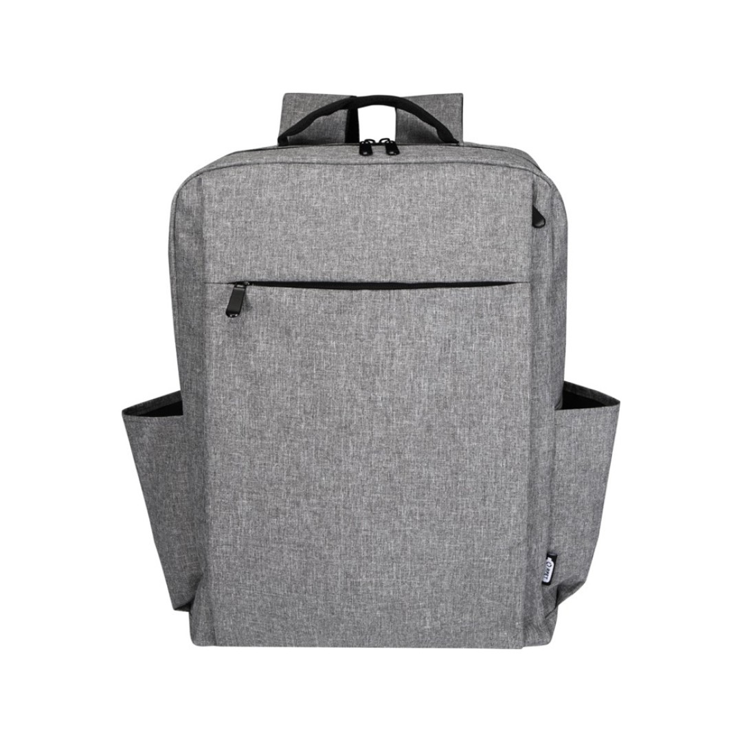 Рюкзак для ноутбука Libra 15” GRS из переработанного материала, 15 л, серый яркий
