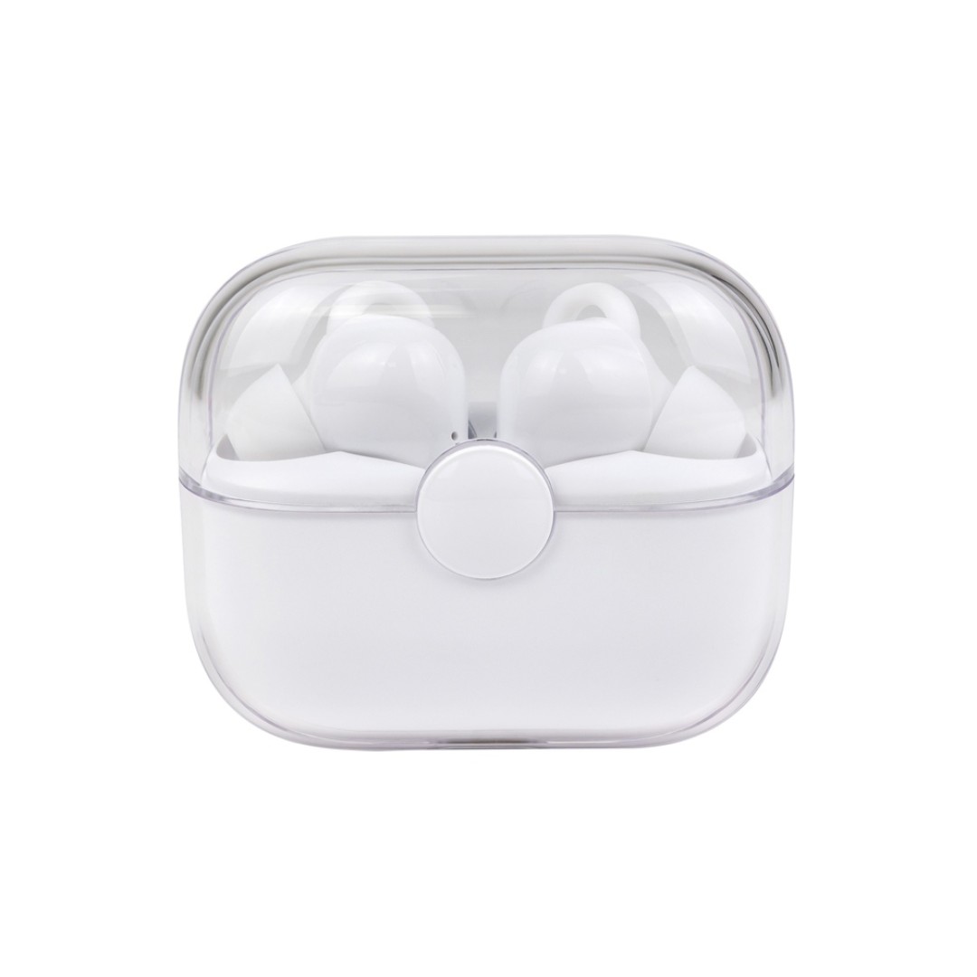 Наушники беспроводные TWS «Clarity» с шумоподавлением ENC, белый