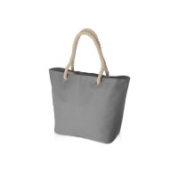 Сумка «Seaside» для шопинга и пляжа с широким дном, серый