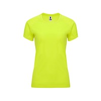 Футболка "Bahrain" женская, неоновый желтый