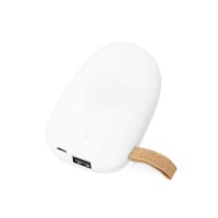 Внешний аккумулятор в форме камня «Stone», 5200 mAh, белый (Р)