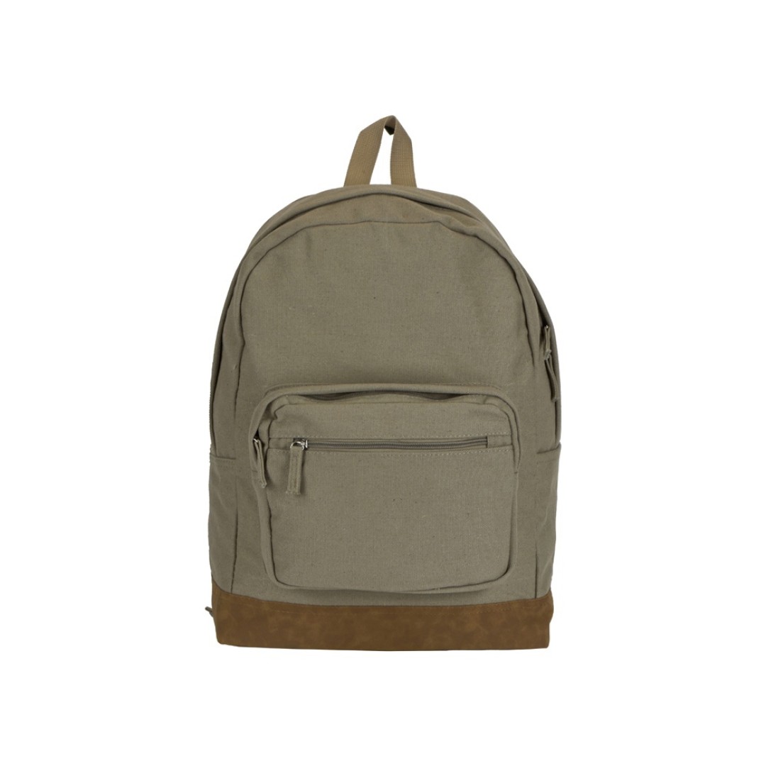 Рюкзак Shammy с эко-замшей для ноутбука 15", бежевый