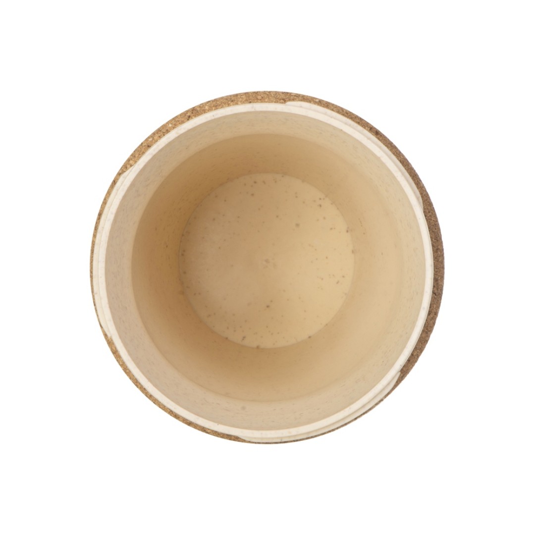 Стакан из пшеничного волокна с двойными стенками "Pino", натуральный