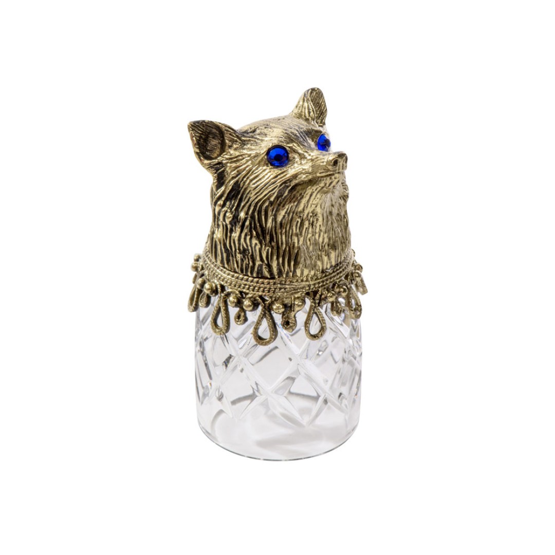 Подарочный набор "Русская охота", темно-коричневый/рыжий