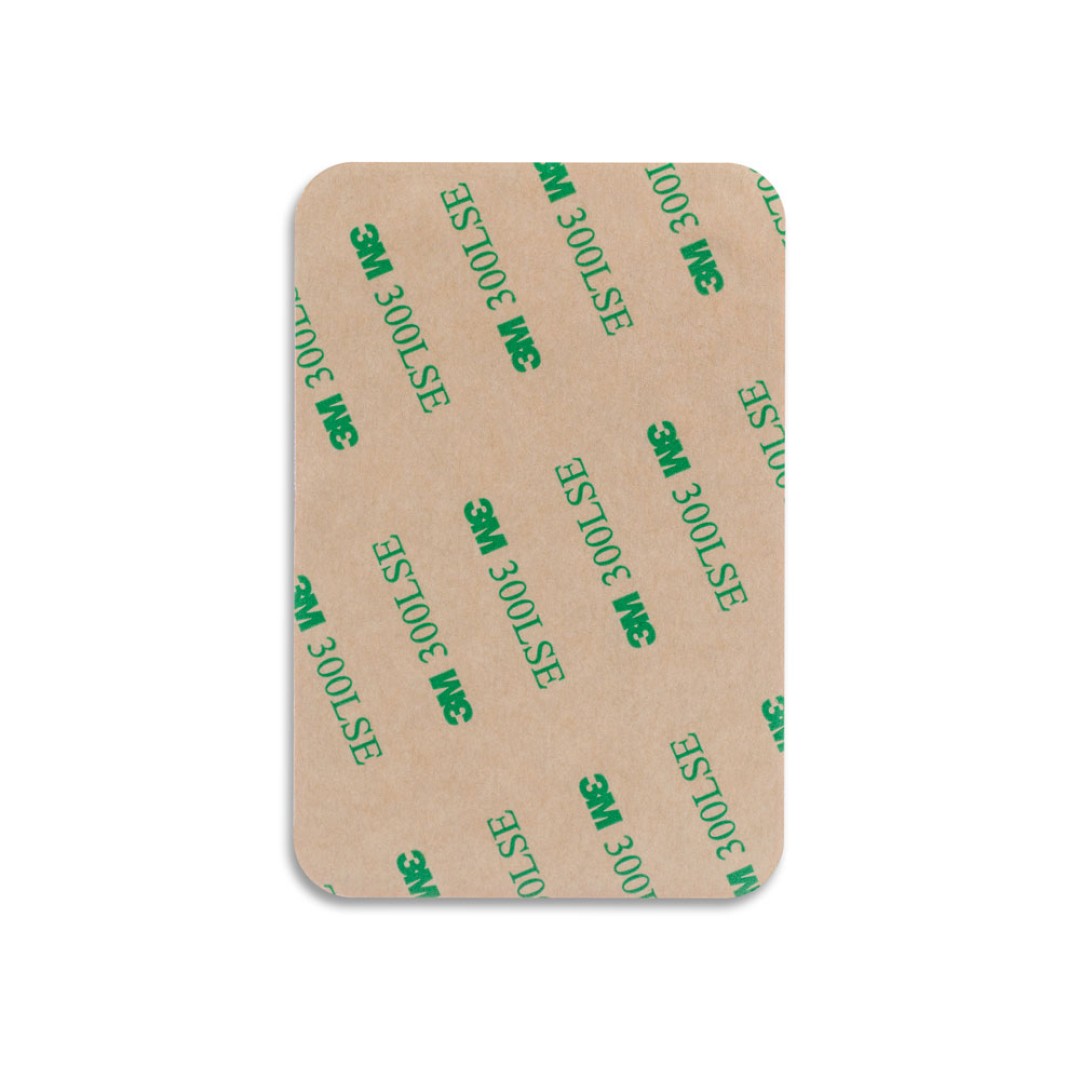 Чехол-картхолдер Favor на клеевой основе на телефон для пластиковых карт и и карт доступа, черный