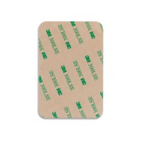 Чехол-картхолдер Favor на клеевой основе на телефон для пластиковых карт и и карт доступа, черный