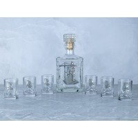 Набор со штофом СТРОИТЕЛЬНЫЙ