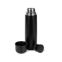 Термос Relaxika 101 (1 литр), черный (без лого)