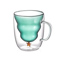 Кружка с двойными стенками с елочкой внутри "Winter Wonderland"