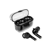 Наушники беспроводные TWS «Clarity» с шумоподавлением ENC, черный