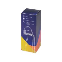 Бутылка для воды со складной соломинкой «Kidz» 500 мл, красный