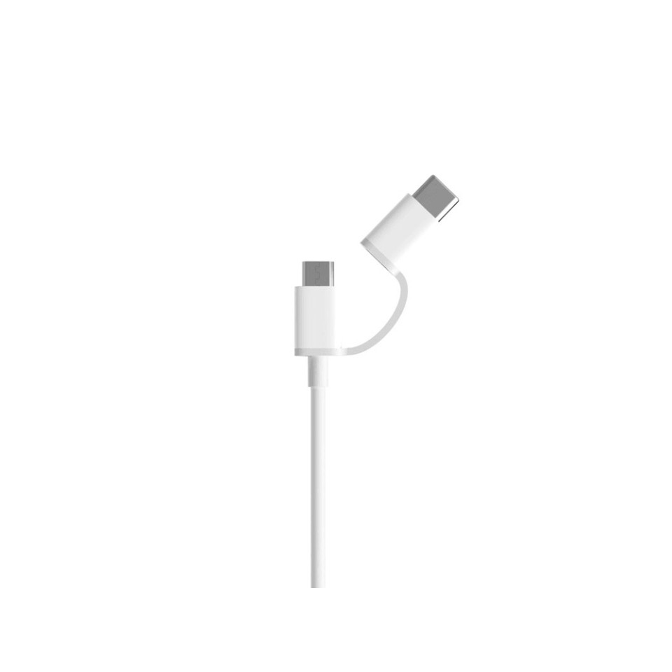 Кабель Mi 2-in-1 USB Cable Micro-USB to Type C 30см SJX02ZM (SJV4083TY)