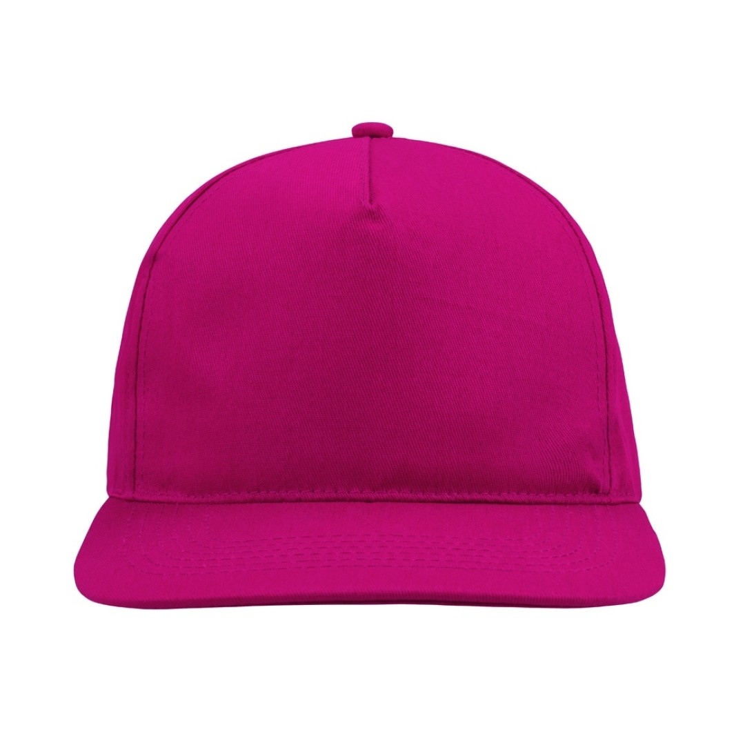 Бейсболка "Poly" 5-ти панельная 120гр, фуксия