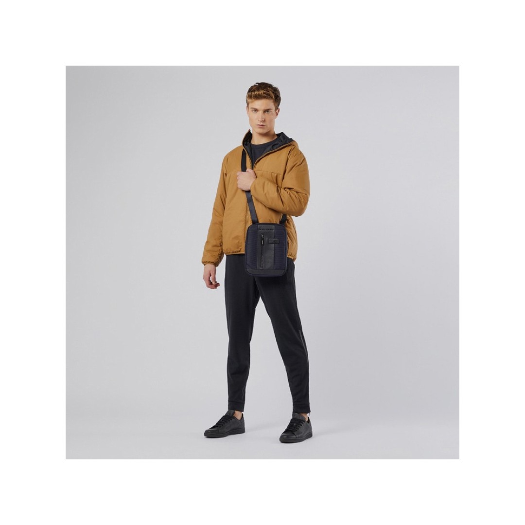 Сумка через плечо, Piquadro Brief, Черный