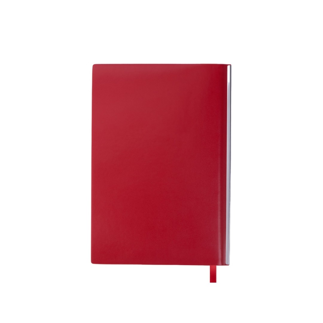 Блокнот А5 "Scribe", гибкая обложка, 96 листов 80 гр/м2, красный
