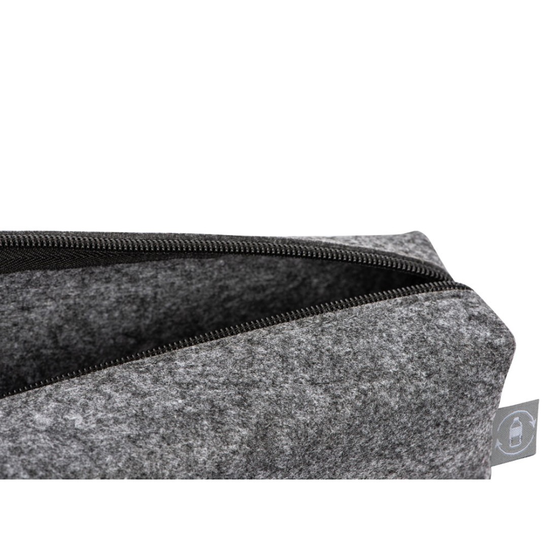 Пенал "Felt" из RPET-фетра, серый