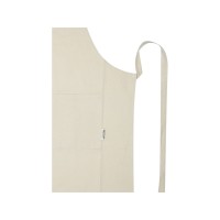 Nia фартук из переработанного хлопка плотностью 200 г/м2 - Зеленый яркий