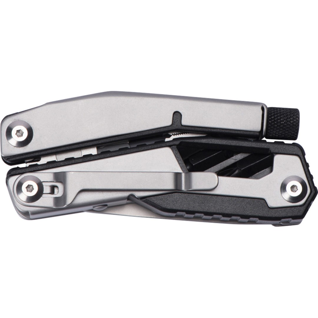 Мультитул-пассатижи Scopus 4-в-1 с двумя битами, черный