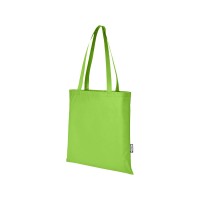 Zeus эко-сумка из нетканого материала, переработанного по стандарту GRS, объемом 6л - Лайм