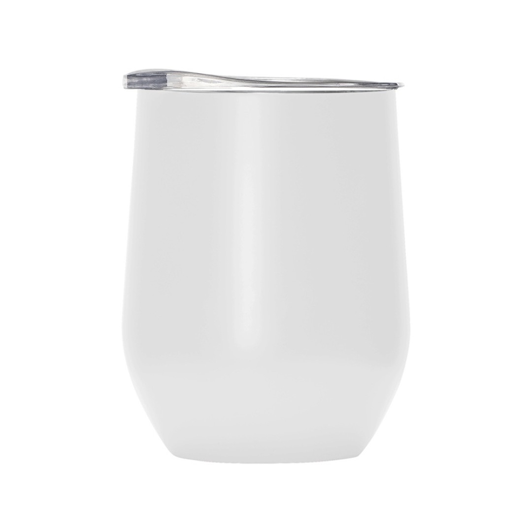 Вакуумная термокружка "Sense", непротекаемая крышка, крафтовая упаковка, белый