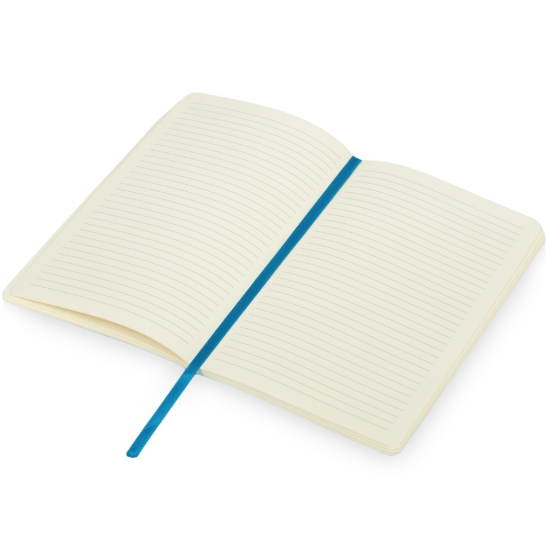 Блокнот "Softy 2.0", гибкая обложка A5, 80 листов, голубой